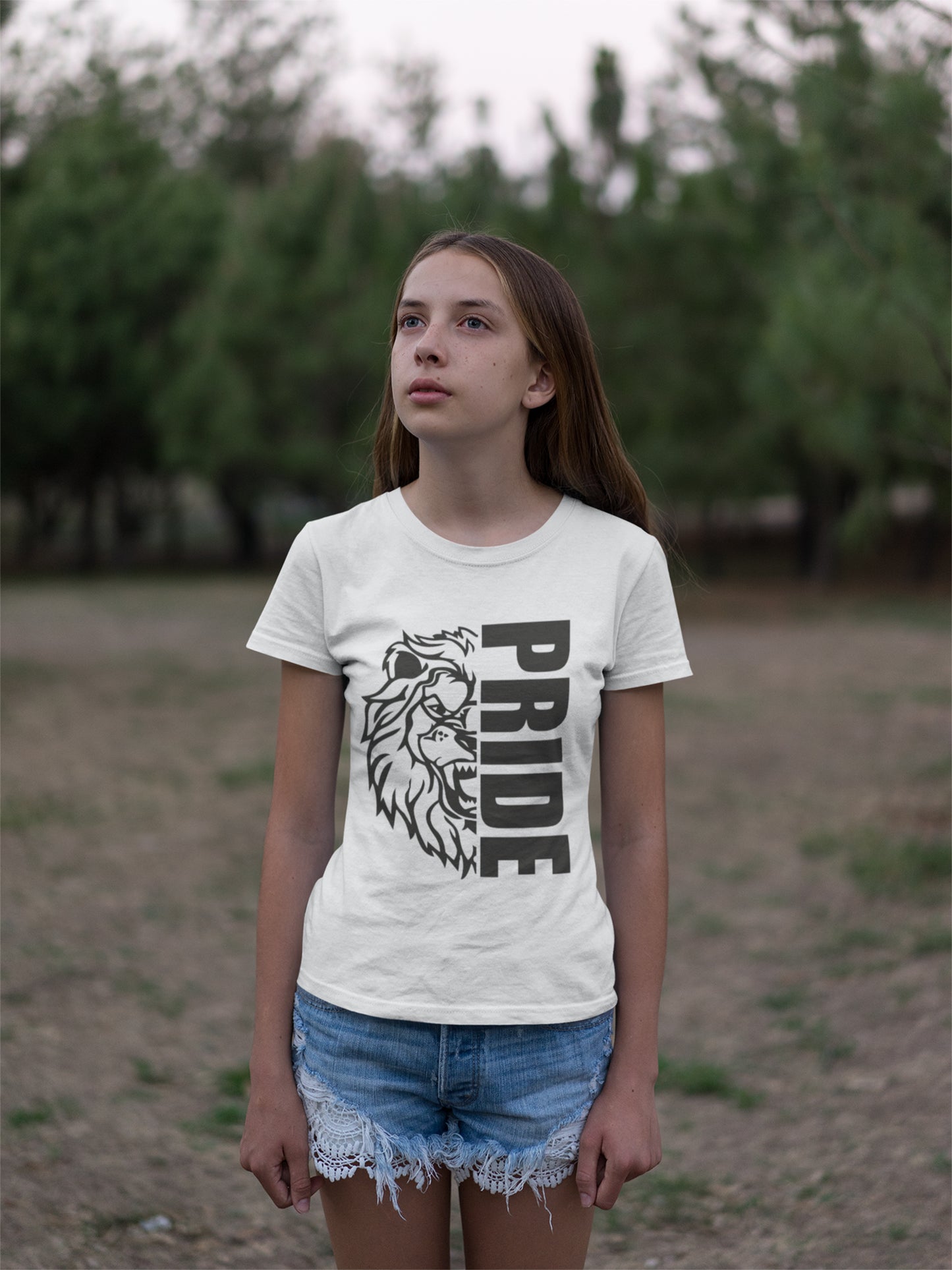 Half face Lions Pride