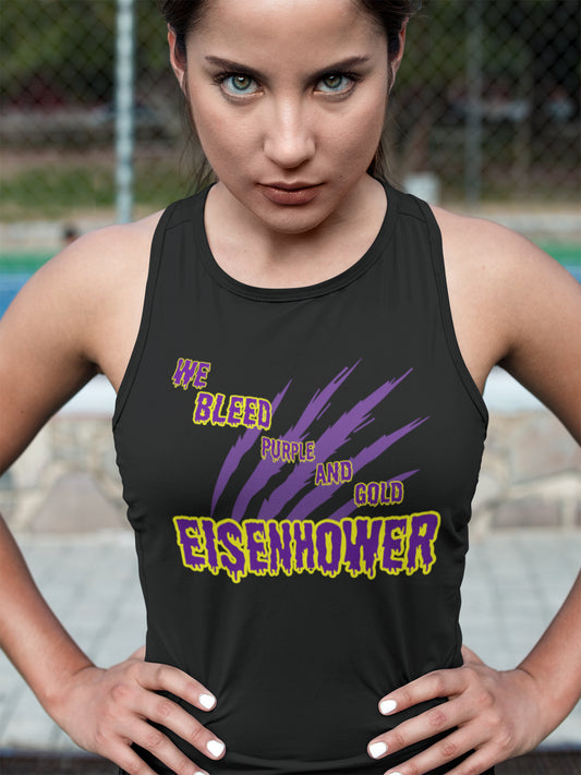 Tank We Bleed Purple and Gold
