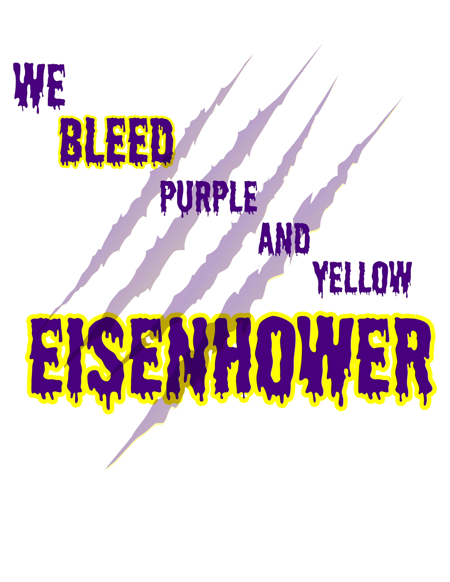 Eisenhower Bleed Yellow Hoodie