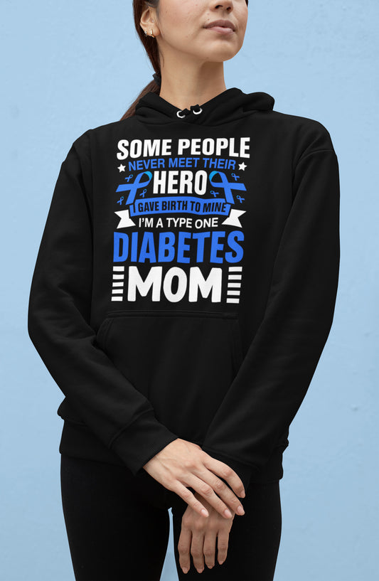 Type One Diabetes Mom – Hero Hoodie 2