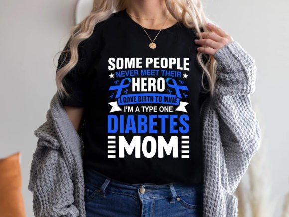 Type One Diabetes Mom T-Shirt