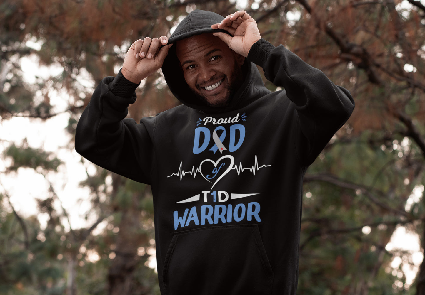 Proud Dad of a T1D Warrior Hoodie